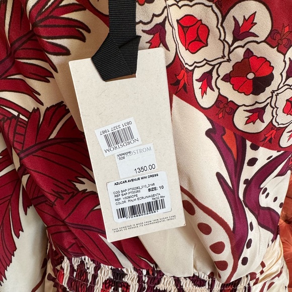 Johanna Ortiz One Shoulder Dress with Bold Print - Picture 9 of 10